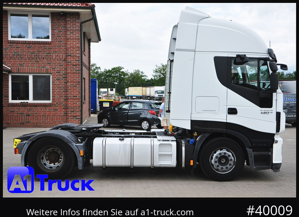 Cabeza tractora IVECO Stralis 420, ZF-Intarder 2x Tank,