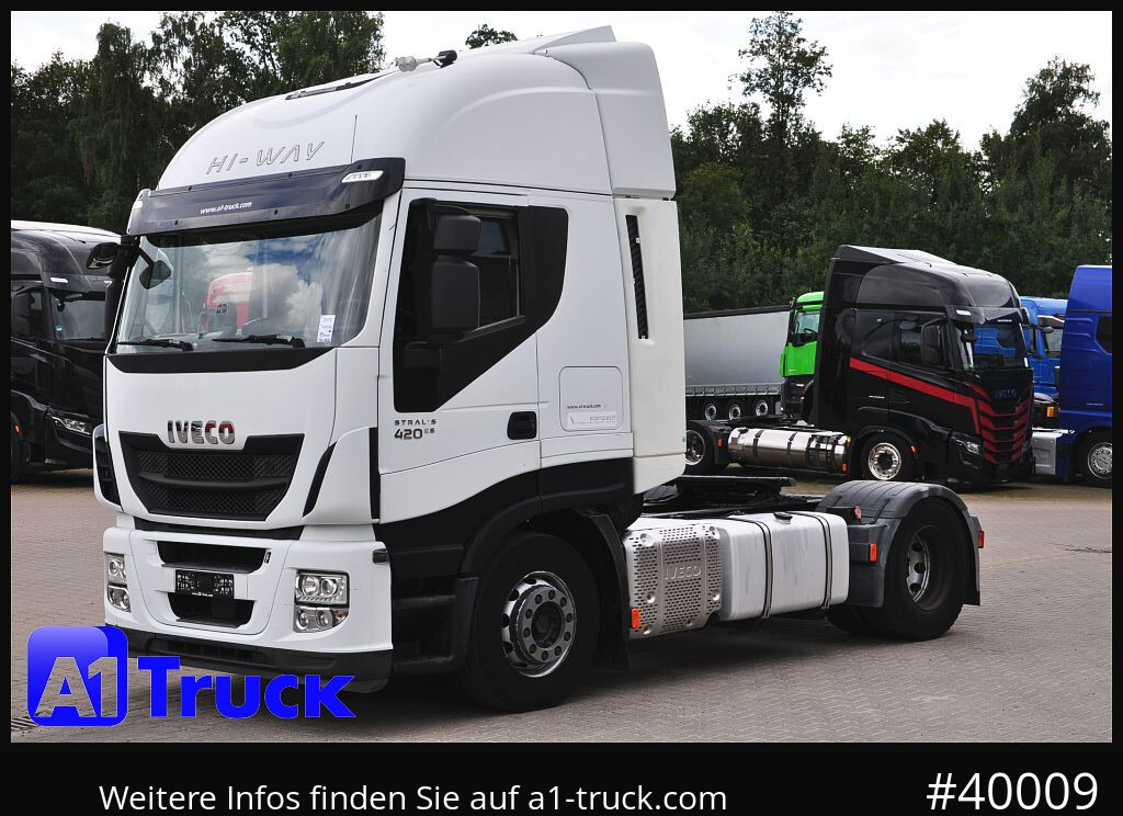 Cabeza tractora IVECO Stralis 420, ZF-Intarder 2x Tank,