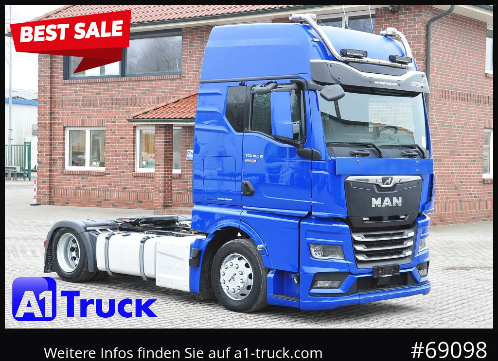 Cabeza tractora MAN 5 x TGX 18.510 GX,  Individual,  Lowliner,  neues Model