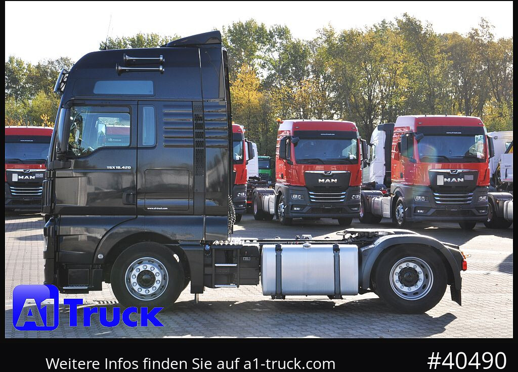 Cabeza tractora MAN TGX 18,420, BLS, XXL, 2 Tanks,
