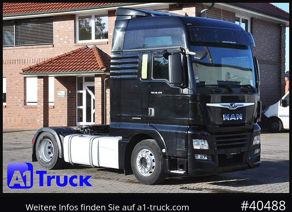 Cabeza tractora MAN TGX 18,420, BLS, XXL, 2 Tanks,