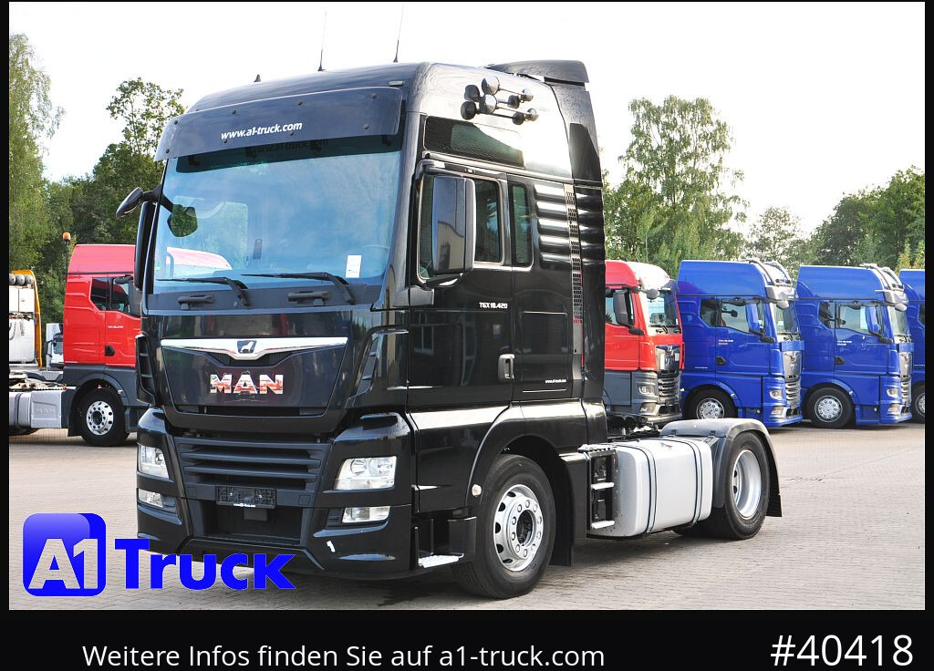 Cabeza tractora MAN TGX 18,420, BLS, XXL, 2 Tanks,