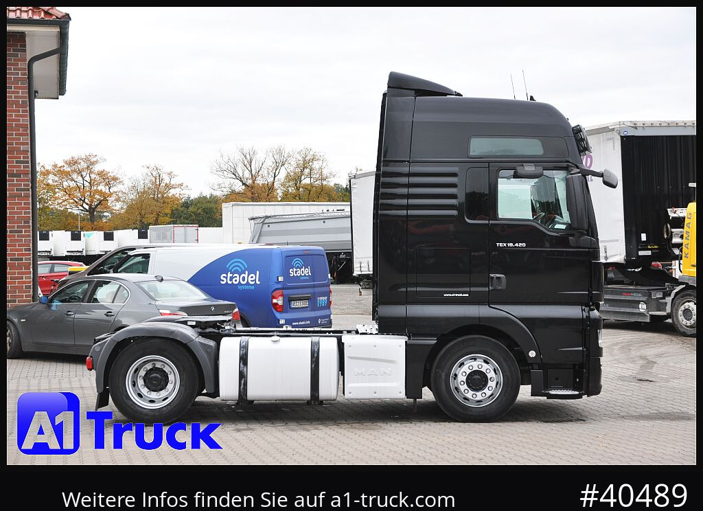 Cabeza tractora MAN TGX 18,420, BLS, XXL, 2 Tanks,