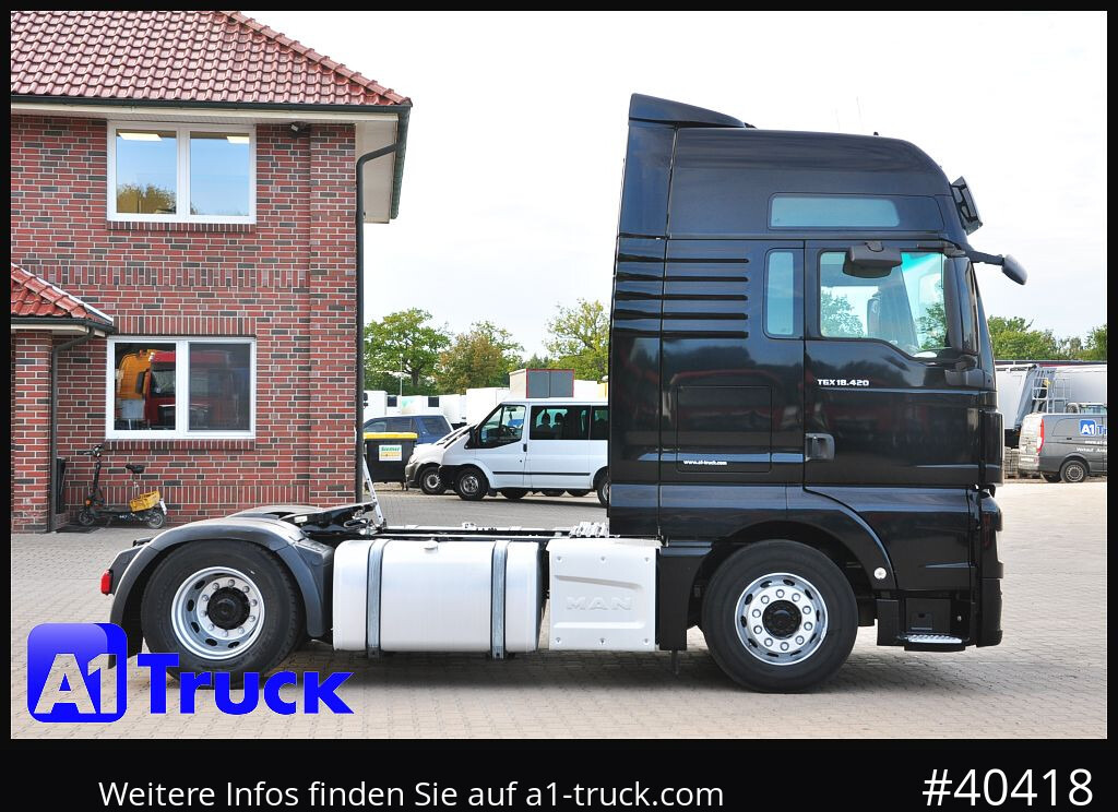 Cabeza tractora MAN TGX 18,420, BLS, XXL, 2 Tanks,