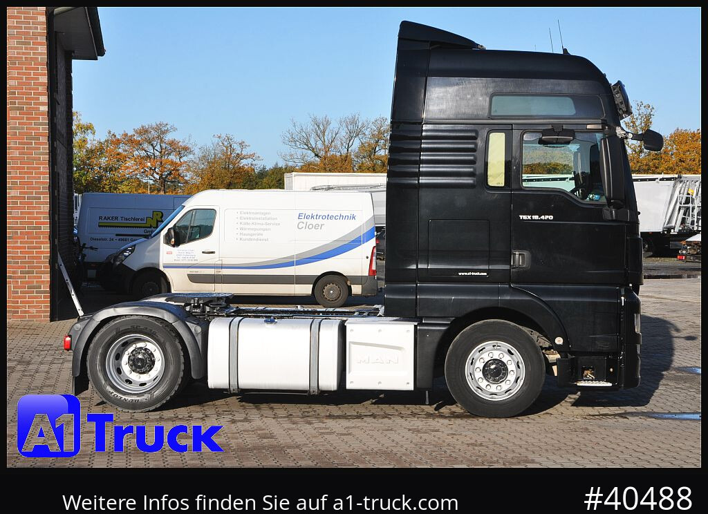 Cabeza tractora MAN TGX 18,420, BLS, XXL, 2 Tanks,