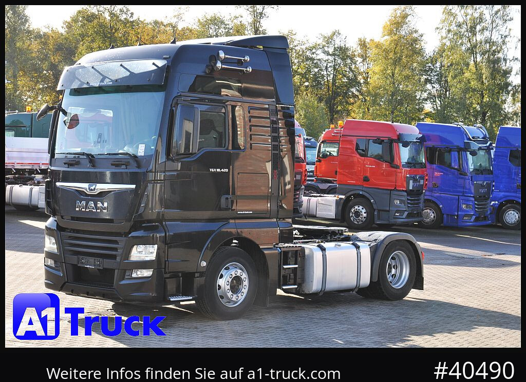 Cabeza tractora MAN TGX 18,420, BLS, XXL, 2 Tanks,