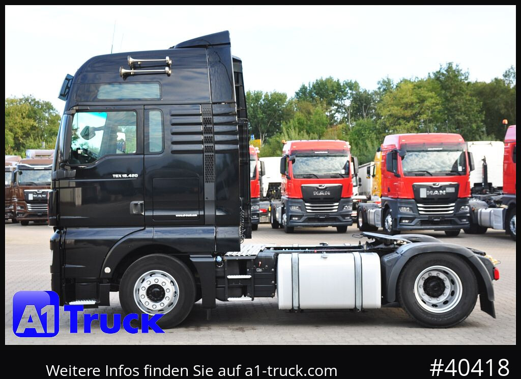 Cabeza tractora MAN TGX 18,420, BLS, XXL, 2 Tanks,