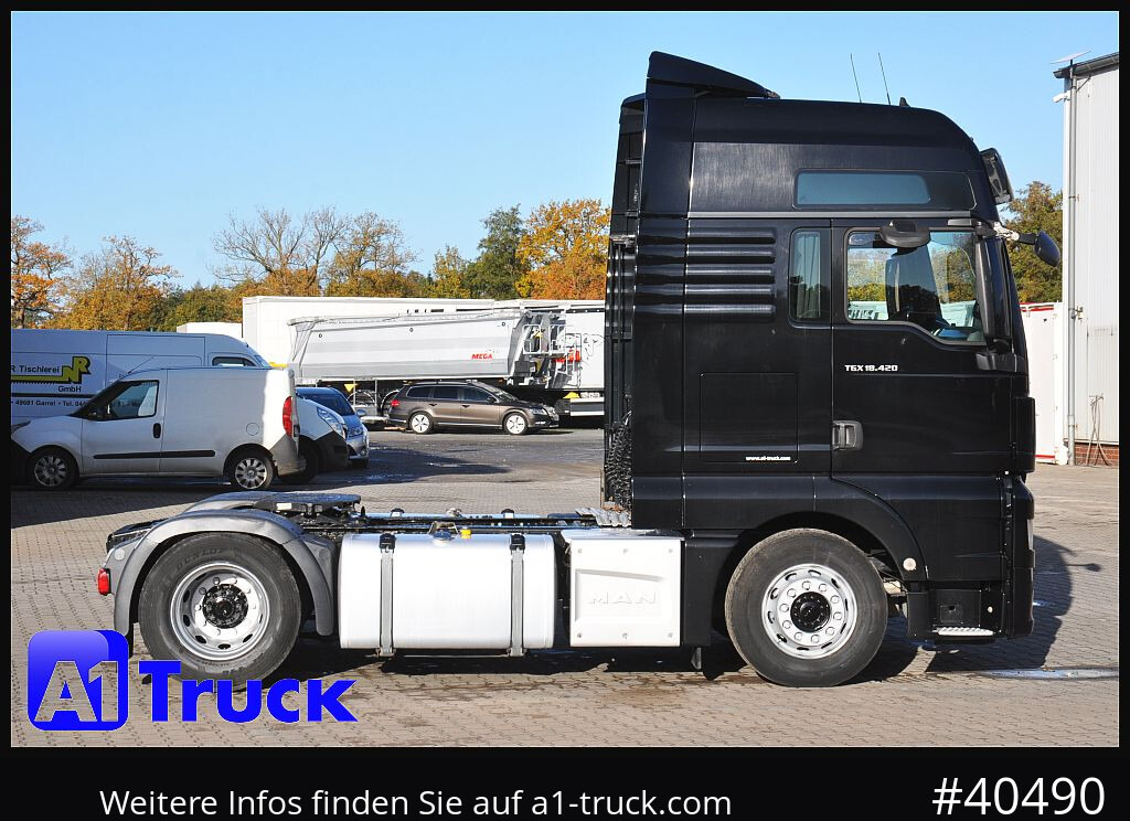 Cabeza tractora MAN TGX 18,420, BLS, XXL, 2 Tanks,