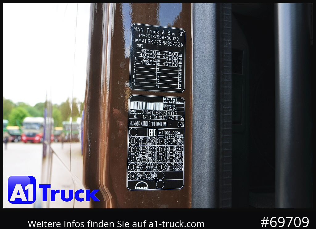 Cabeza tractora MAN TGX 18,470 BLS Intarder Standklima, Garantie