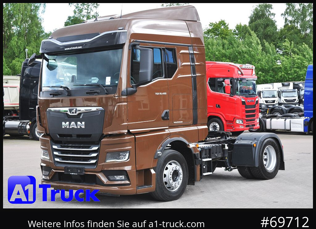 Cabeza tractora MAN TGX 18,480 BLS Intarder Standkima, Soundsystem