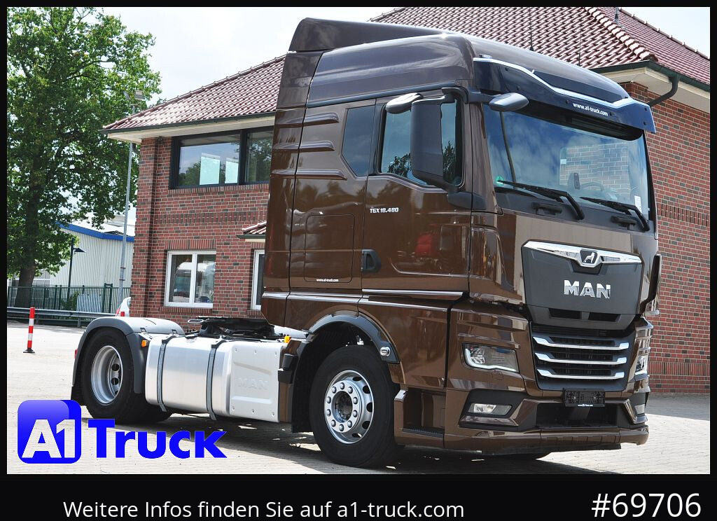 Cabeza tractora MAN TGX 18,480 BLS Intarder Standklima, Garantie