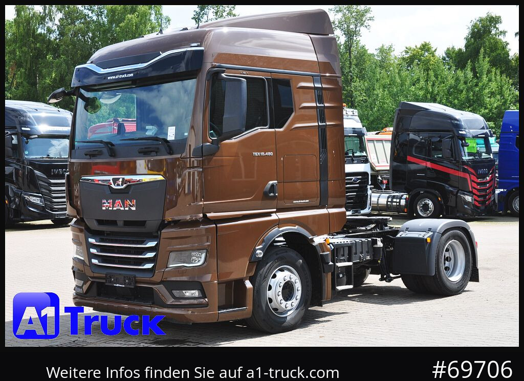 Cabeza tractora MAN TGX 18,480 BLS Intarder Standklima, Garantie
