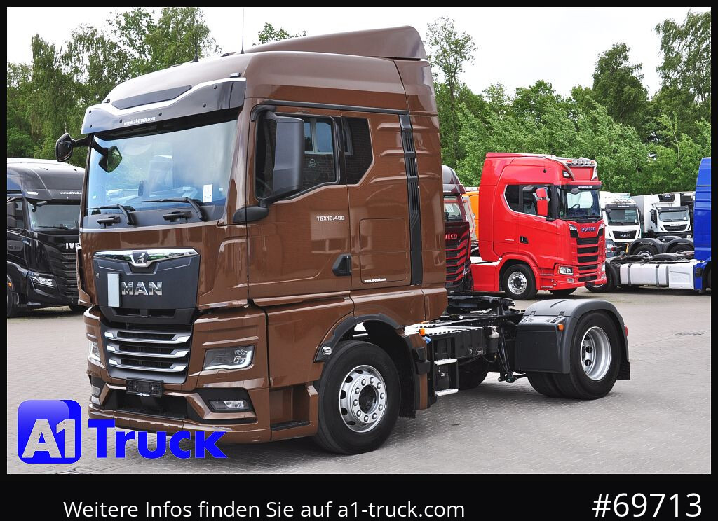 Cabeza tractora MAN TGX 18,480 BLS Intarder, Standklima, Garantie