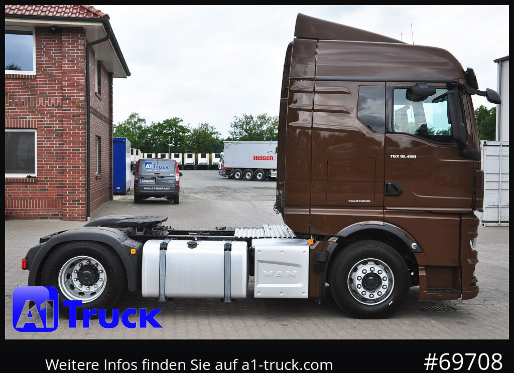 Cabeza tractora MAN TGX 18,480 BLS Intarder, Standklima, Garantie