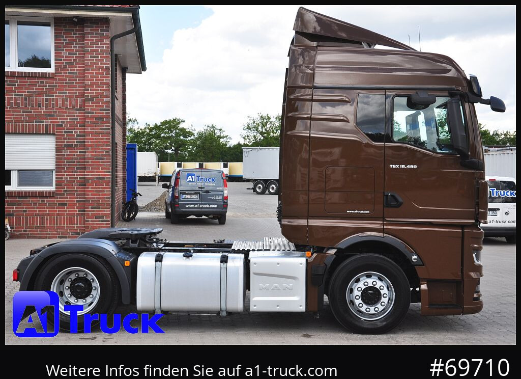 Cabeza tractora MAN TGX 18,480 BLS Intarder Standklima, Soundsysem