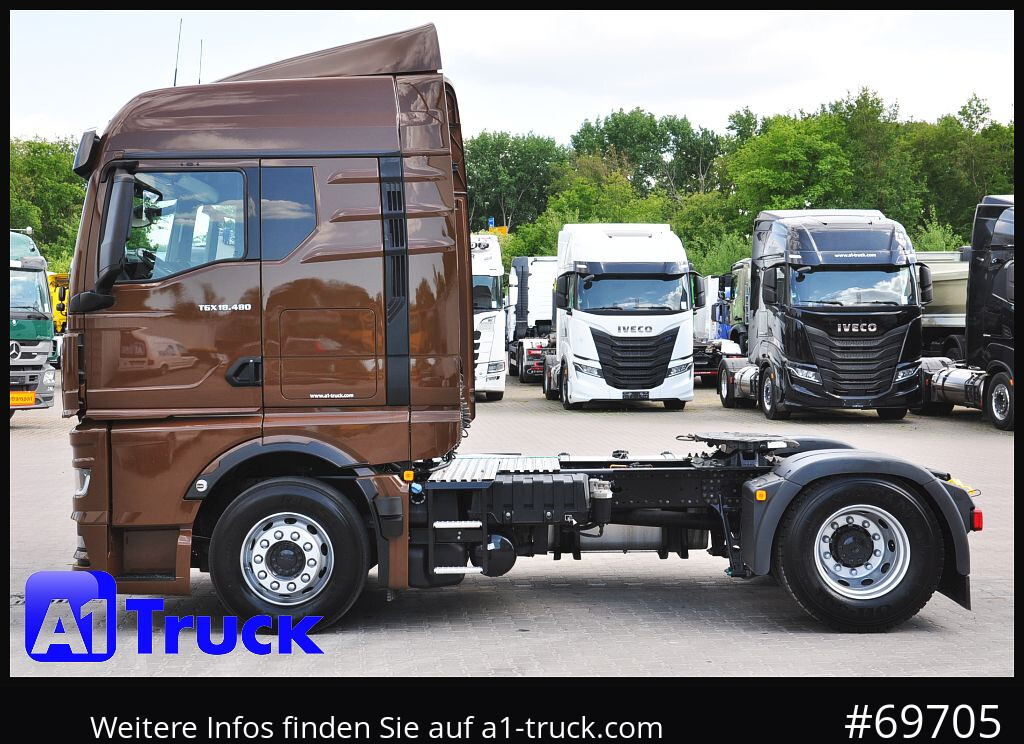 Cabeza tractora MAN TGX 18,480 BLS Intarder Standklima, Soundsysem