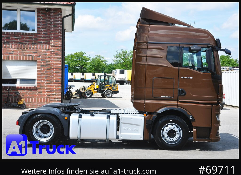 Cabeza tractora MAN TGX 18,480 BLS Intarder Standklima, Soundsystem