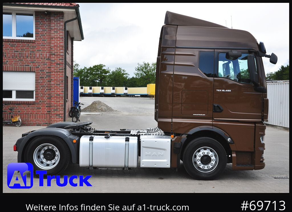Cabeza tractora MAN TGX 18,480 BLS Intarder, Standklima, Soundsystem