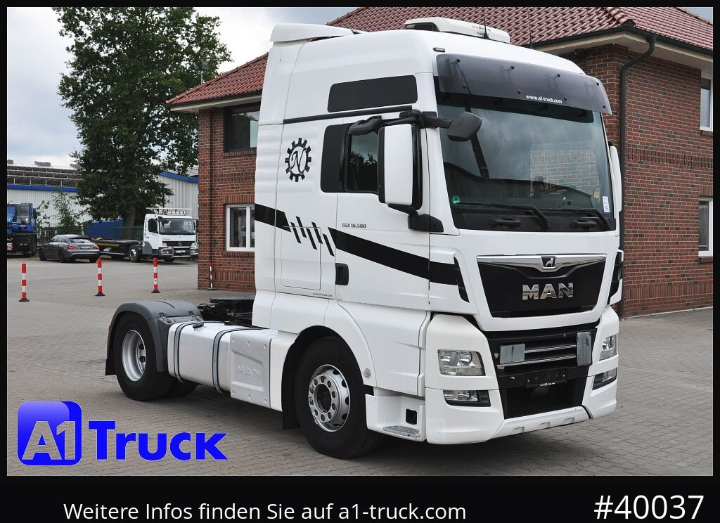 Cabeza tractora MAN TGX 18,500 XXL Intarder, Hydraulik,