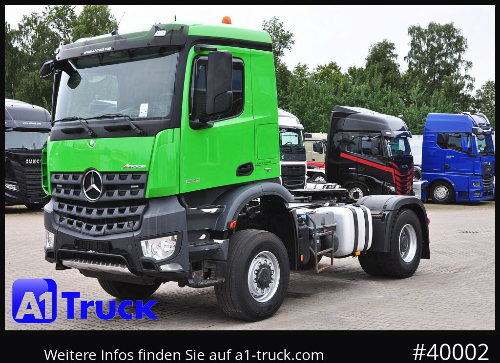Cabeza tractora MERCEDES-BENZ 1842  Arocs BB 4x4 Allrad Hydraulik,
