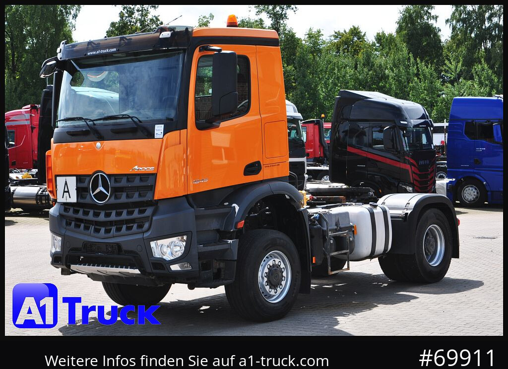 Cabeza tractora MERCEDES-BENZ 1845 Arocs BB 4x4 Allrad Hydraulik,