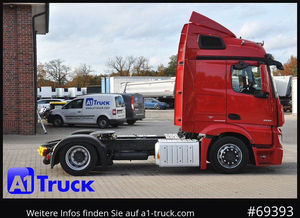 Cabeza tractora MERCEDES-BENZ Actros 1832, Lowliner, 1 Vorbesitzer