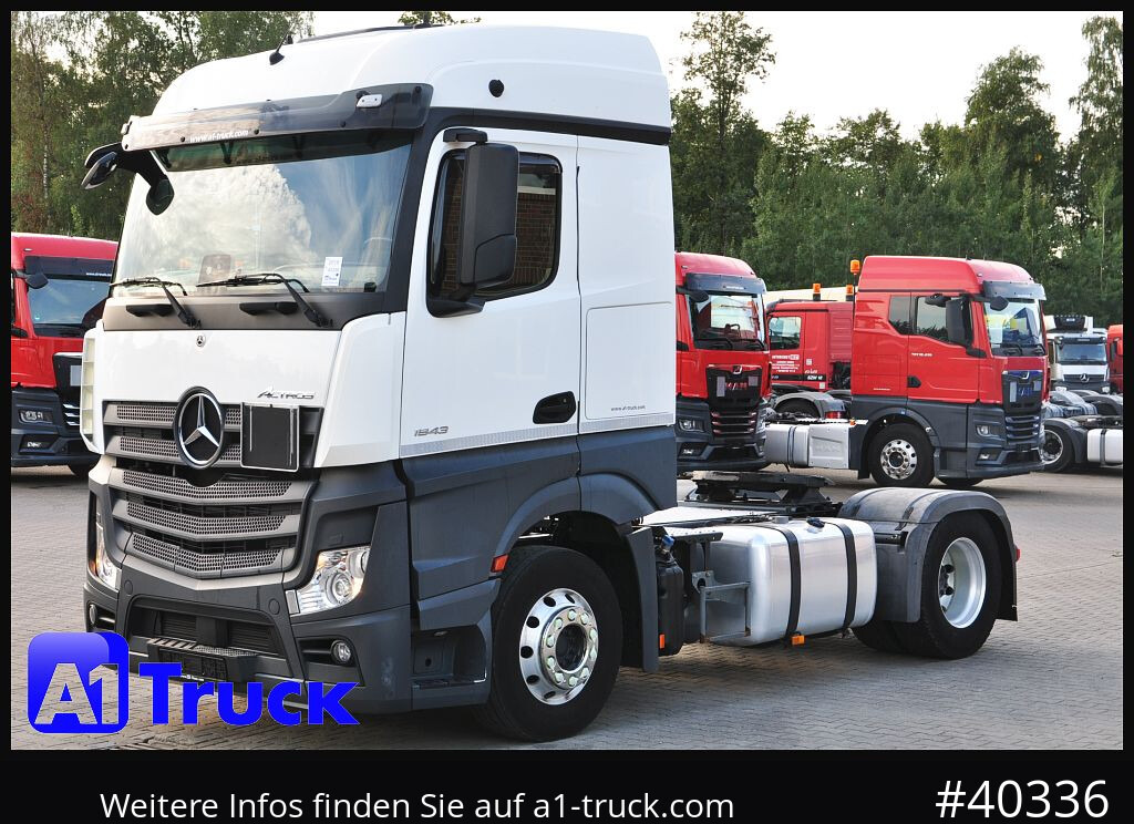 Cabeza tractora MERCEDES-BENZ Actros 1843, ADR/GGVS Retarder,