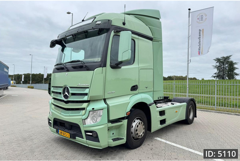 Cabeza tractora Mercedes-Benz Actros 1840 StreamSpace, Euro 6, / Fridge