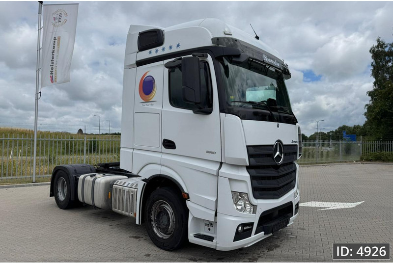 Cabeza tractora Mercedes-Benz Actros 1851 BigSpace, Euro 6, / Retarder / Standklima / 2 Tanks / BigSpace, Intarder