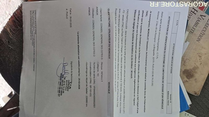 Cabeza tractora RENAULT CAM - 2004 - BP-101-EG