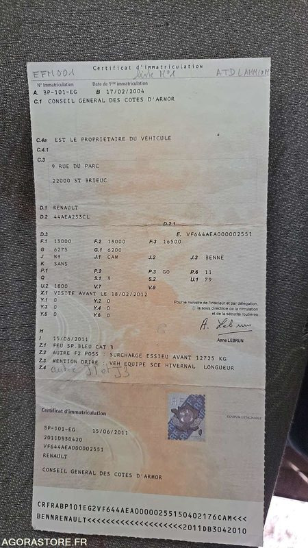 Cabeza tractora RENAULT CAM - 2004 - BP-101-EG