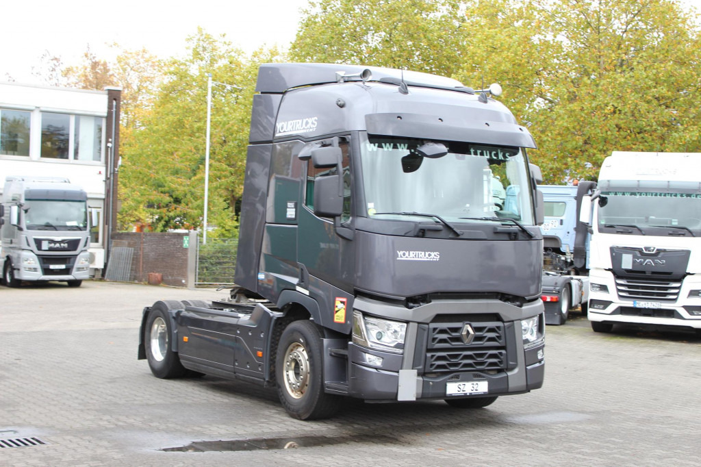 Cabeza tractora Renault T 480 E6 Alufelgen Retarder Vollspoiler Kühlbox