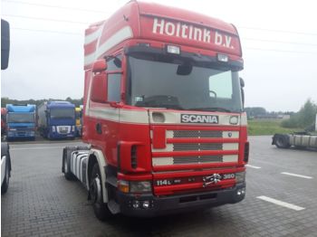 Cabeza tractora SCANIA R114. 380, Steel /Air, Manual, RETARDER