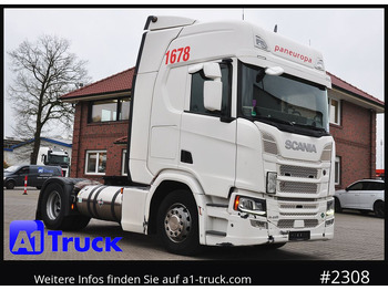 Cabeza tractora SCANIA R410 LNG Retarder Navi, ADR GGVS