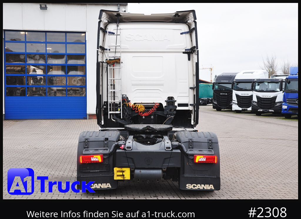 Cabeza tractora SCANIA R410 LNG Retarder Navi, ADR GGVS