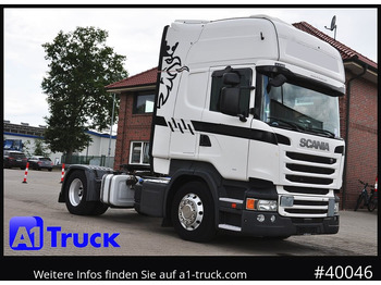 Cabeza tractora SCANIA R410, Topline,  2K Hydraulik, Retarder, Standklima