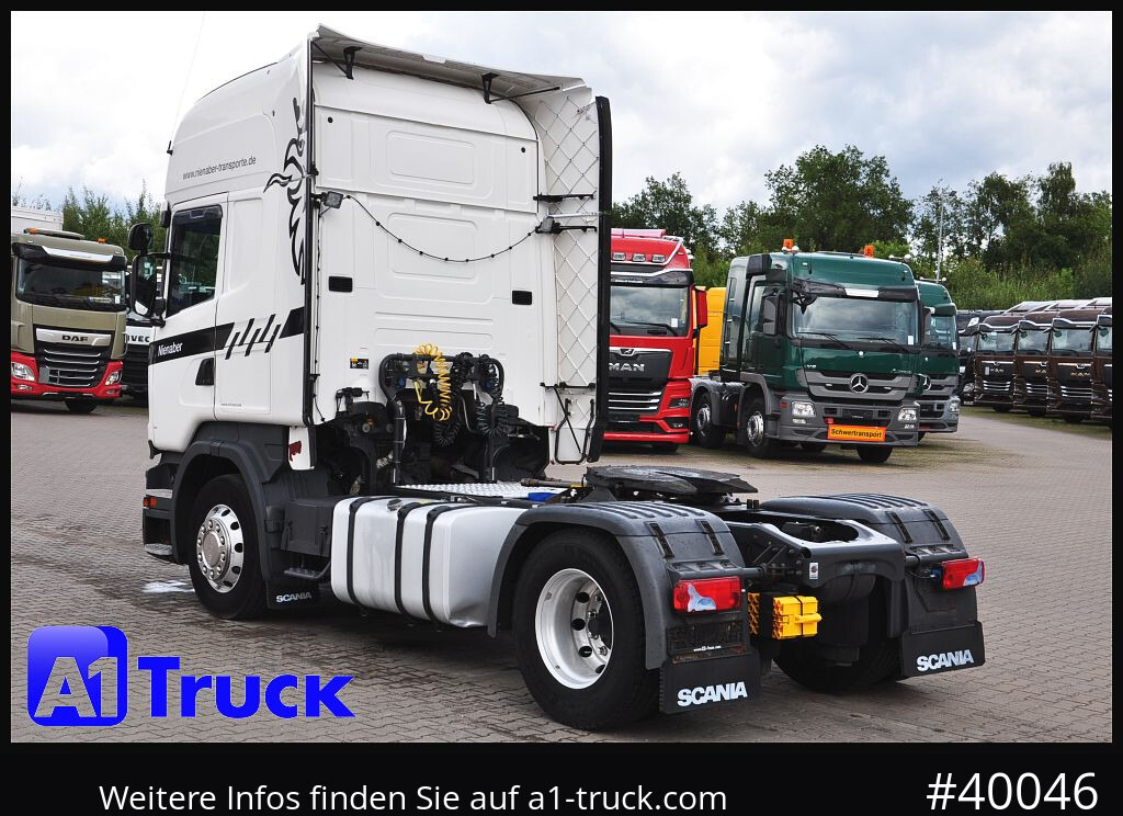 Cabeza tractora SCANIA R410, Topline,  2K Hydraulik, Retarder, Standklima