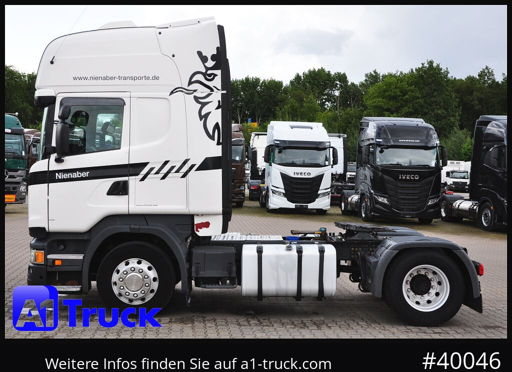 Cabeza tractora SCANIA R410, Topline,  2K Hydraulik, Retarder, Standklima