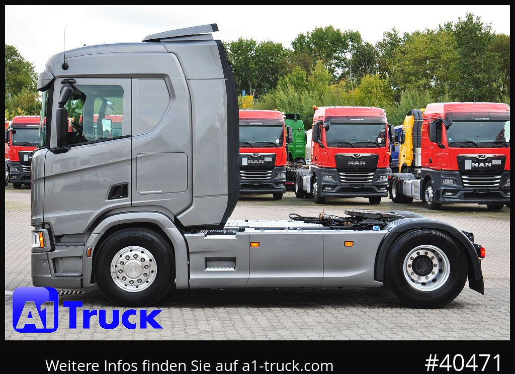 Cabeza tractora SCANIA R450, SZM LL, Kompressor, Hydraulik, Alu