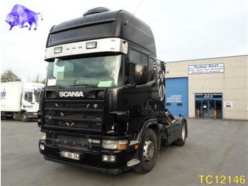 Cabeza tractora Scania 164 580 Euro 3 RETARDER: foto 1