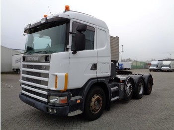 Cabeza tractora Scania R144-530 8x4, V8, Retarder, Full Steel, Big Axles: foto 1