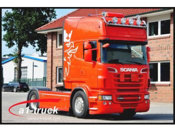 Cabeza tractora Scania R 500 V8 LA 4x2MNA, Standklima, ADR / GGVS: foto 1