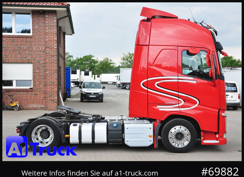 Cabeza tractora VOLVO FH 500 XL ALU, Leder, verstellbare Sattelplatte,