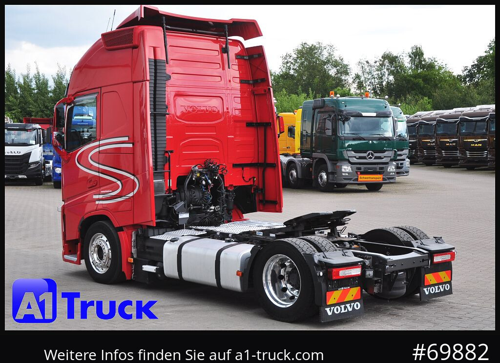 Cabeza tractora VOLVO FH 500 XL ALU, Leder, verstellbare Sattelplatte,
