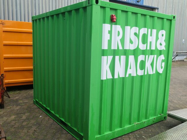 Caja cerrada 10Fuß-Container, Klappe, Tresen, Markise, Strom: foto 7