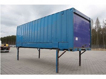 Caja cerrada BDF Stahlkoffer 7,45 m Rolltor Außenhöhe 2350 mm: foto 1