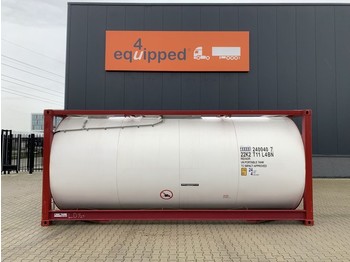 Contenedor cisterna CIMC tankcontainers TOP: 20FT, 24.030L tankcontainer, L4BN, UN Portable, T11, steam heating, bottom discharge, 5Y + CSC-test: 03/2024: foto 1