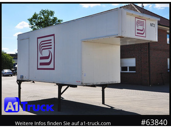 Caja cerrada KRONE Container Lager, kann verladen werden 6,3 + 2 Meter