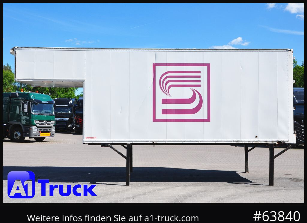 Caja cerrada KRONE Container Lager, kann verladen werden 6,3 + 2 Meter
