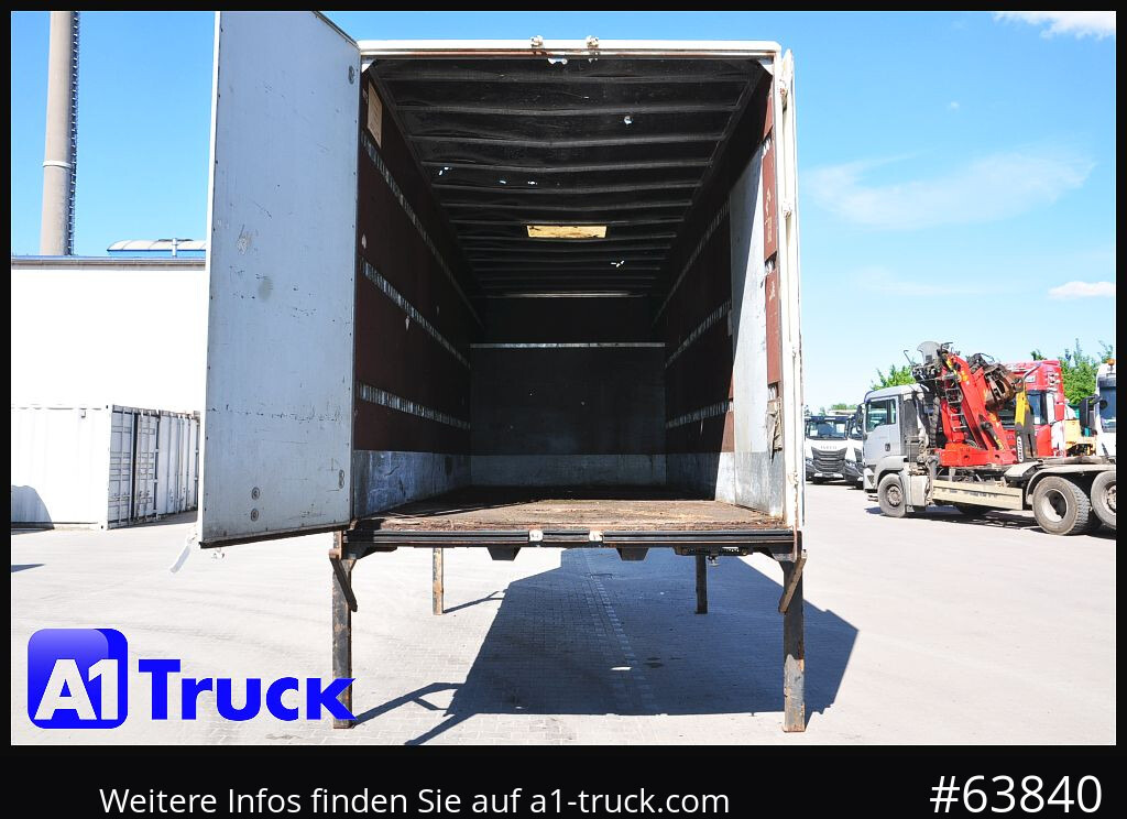 Caja cerrada KRONE Container Lager, kann verladen werden 6,3 + 2 Meter